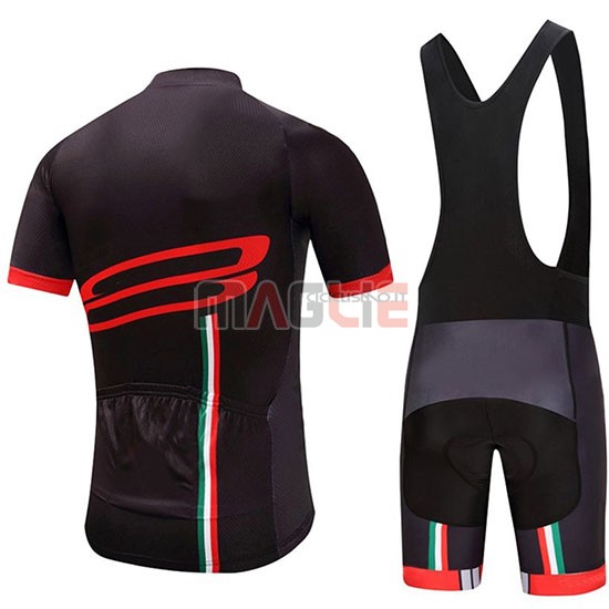 Maglia Giro d'Italia Manica Corta 2020 Nero Rosso